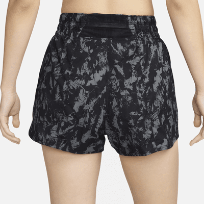 Nike One Women's Dri-FIT High-Waisted Brief-Lined 7.5cm (approx.) Printed Shorts