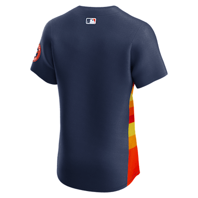 Jersey Nike Dri-FIT ADV de la MLB Elite para hombre Houston Astros