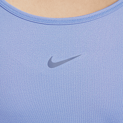 เสื้อกล้ามสายเส้นเล็กผู้หญิง Dri-FIT Nike One Classic