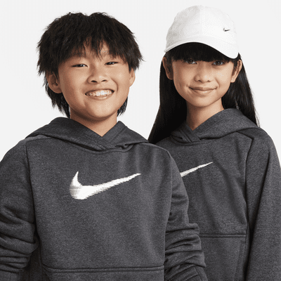 Sudadera con gorro sin cierre Therma-FIT para niños grandes Nike Multi+