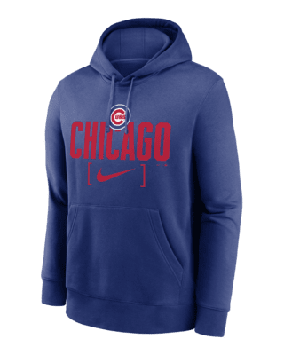 Chicago Cubs Club Slack Men's Nike MLB Pullover Hoodie. Nike.com