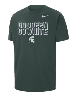 Мужская футболка Michigan State Nike College Max90 Crew-Neck