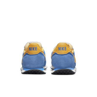 nike blue and yellow trainers