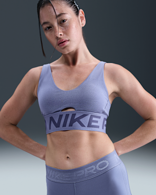 Nike Pro Indy Plunge Women's Medium-Support Padded Sports Bra