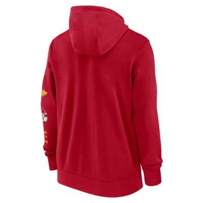 Kansas City Chiefs Club Men's Nike NFL Full-Zip Hoodie