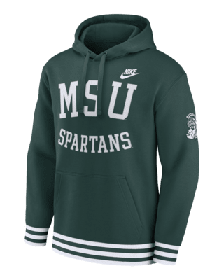 Мужское худи Michigan State Spartans Legacy Retro Men’s Nike College Pullover Hoodie