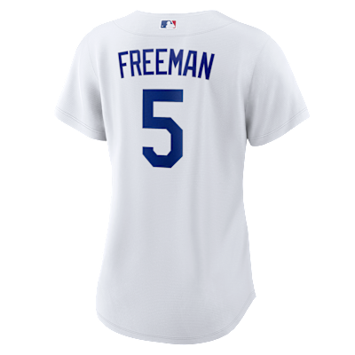 Freddie Freeman Los Angeles Dodgers 2025 World Series Participant Women's Nike MLB Replica Jersey