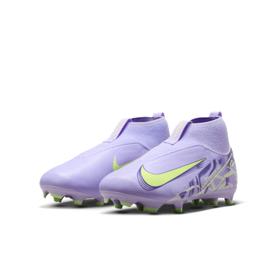 Nike United Jr. Mercurial Superfly 10 Academy Tacos de fútbol MG de corte high para niños grandes