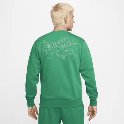 Sudadera de cuello redondo de French Terry para hombre Nike Club