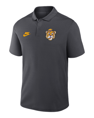 Мужские  LSU Tigers Primetime Victory Legacy Vault Logo Nike Dri-FIT College Polo