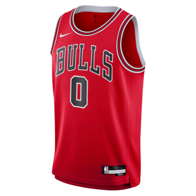 Coby White Chicago Bulls 2024/25 Icon Edition Big Kids' Nike NBA Swingman Jersey