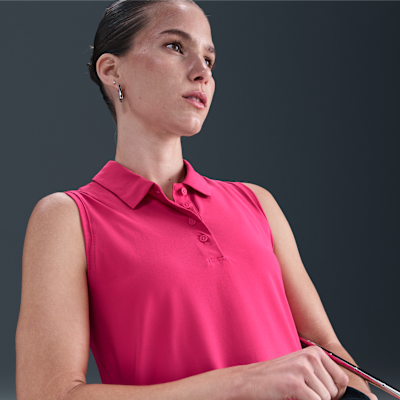 Nike Victory Polo sin mangas Dri-FIT - Mujer