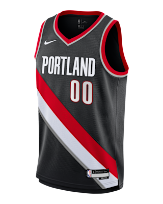 Детские джерси Scoot Henderson Portland Trail Blazers Icon Edition Big Kids' Nike NBA Swingman Jersey