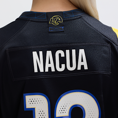 Puka Nacua Los Angeles Rams Rivalries Collection Women’s Nike NFL Game Jersey