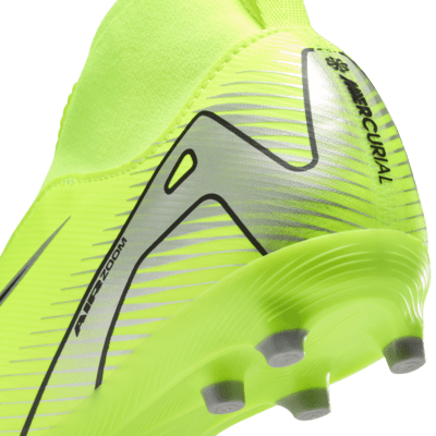 Nike Jr. Mercurial Superfly 10 Academy high-top voetbalschoenen voor kleuters/kids (meerdere ondergronden)