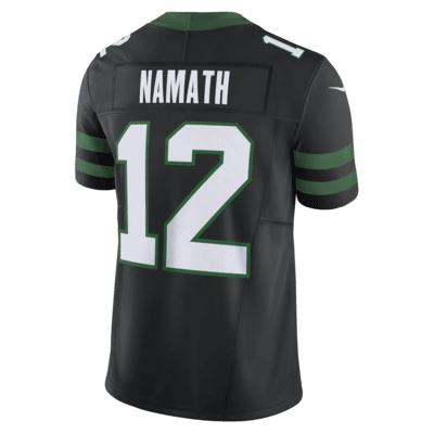 Jersey de fútbol americano Nike Dri-FIT de la NFL Limited para hombre Joe Namath New York Jets