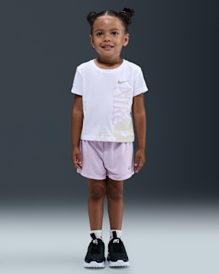 Детская футболка Nike Toddler Wild Flower and Mesh Shorts Set