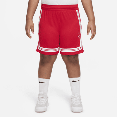 Shorts de básquetbol para niña talla grande Nike Dri-FIT Fly Crossover (talla amplia)