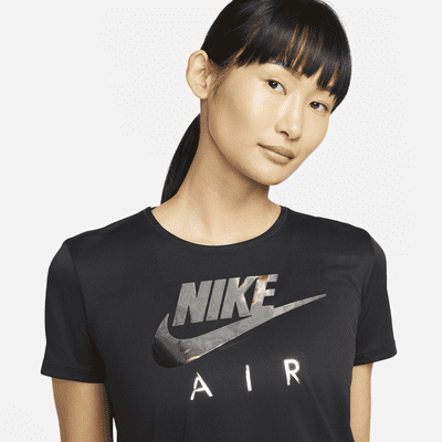 Playera de running de manga corta para mujer Nike Dri-FIT