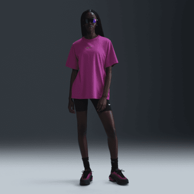 Playera de manga corta holgada con gráfico para mujer Nike Sportswear