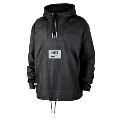 Brooklyn Nets Club Courtside Men's Nike NBA Anorak