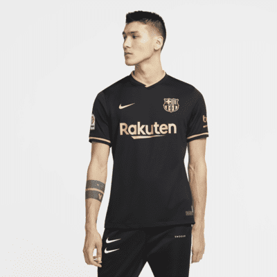 black barcelona shirt