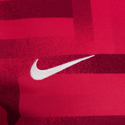 Haut de foot d'avant-match à manches courtes Nike Dri-FIT Angleterre Academy Pro pour femme