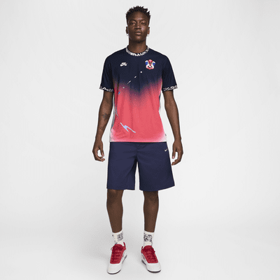 USA ナイキ SB メンズ Dri-FIT ADV ショートスリーブ スケートボードジャージー