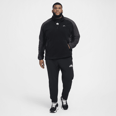 Haut de running en tissu Fleece à 1/4 de zip Nike Trail Polartec® pour homme