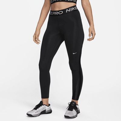Nike Women Pro Mid-Rise 7/8 Graphic Leggings