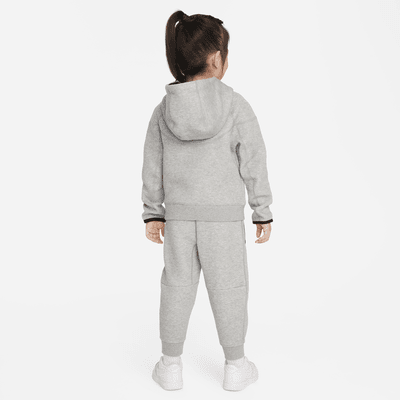 Ensemble deux pièces avec sweat à capuche Nike Sportswear Tech Fleece Full-Zip Set pour tout-petit