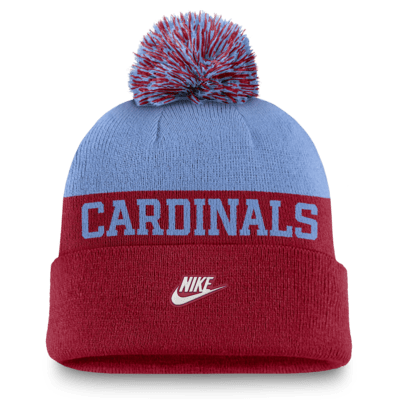 St. Louis Cardinals Rewind Peak Men's Nike MLB Cuffed Pom Beanie