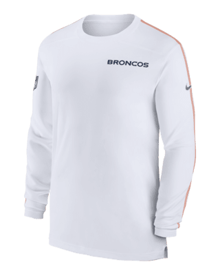 Мужские  Denver Broncos Sideline Coach Nike Dri-FIT NFL Long-Sleeve Top