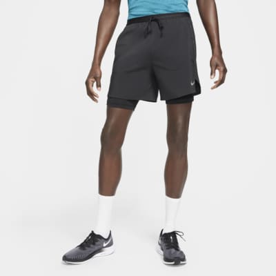 mens nike grey running shorts
