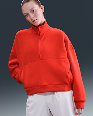 Женские  Nike 24.7 ImpossiblySoft Dri-FIT Oversized 1/2-Zip Top