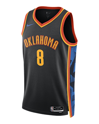 Мужские джерси Jalen Williams Oklahoma City Thunder 2024/25 City Edition Nike Dri-FIT NBA Swingman Jersey