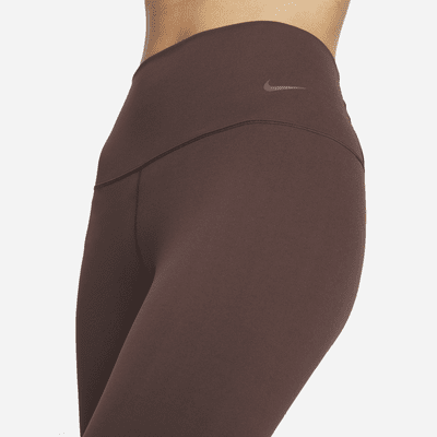 Leggings cropped de tiro alto de sujeción suave para mujer Nike Zenvy