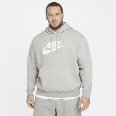 Sudadera con gorro sin cierre con estampado para hombre Nike Sportswear Club Fleece