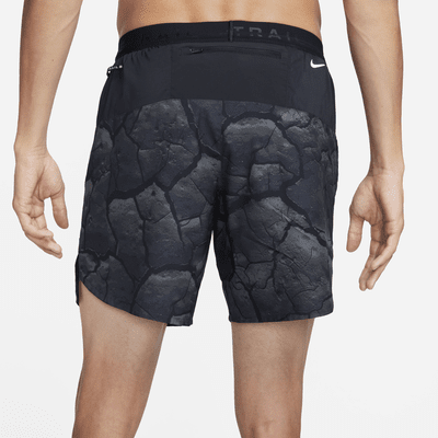 Shorts de running estampados de 18 cm con forro de ropa interior para hombre Nike Dri-FIT Stride