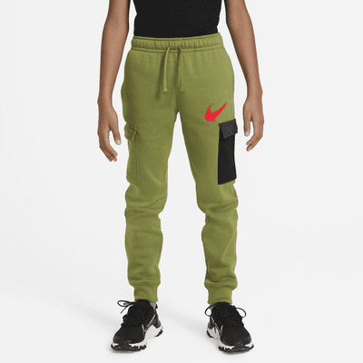 nike fleece cargo pants