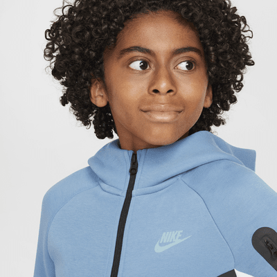 Nike Sportswear Tech Fleece Older Kids' Full-Zip Hoodie