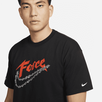 Playera de básquetbol para hombre Nike Force Swoosh