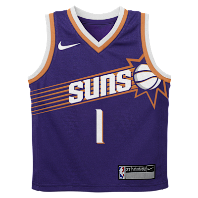 Devin Booker Phoenix Suns Icon Edition Little Kids' Nike NBA Swingman Jersey