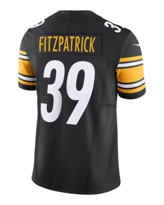 Men's Nike Minkah Fitzpatrick White Pittsburgh Steelers Player Game Jersey