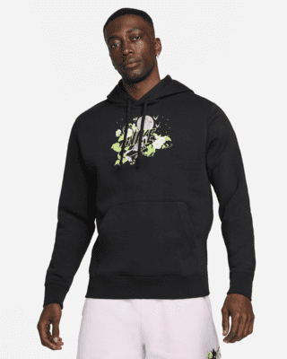 mens nike hooded top