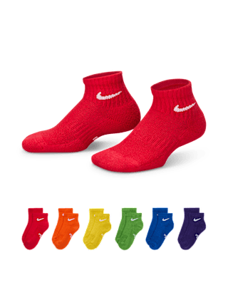 Детские носки Nike Everyday Kids' Cushioned Ankle Socks (6 Pairs)