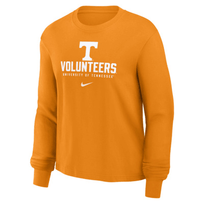 Tennessee Volunteers Primetime University Boxy Women's Nike College Long-Sleeve T-Shirt