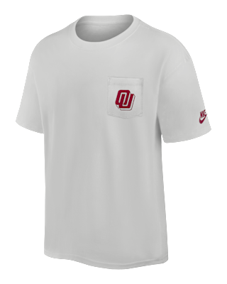 Мужская футболка Oklahoma Legacy Max90 Pocket 2-Hit Nike College