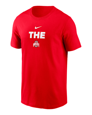Мужская футболка Ohio State 2-Hit Stacked Nike College