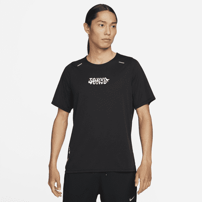 nike rise 365 men's running top